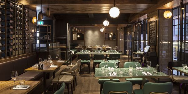 Luxury Restaurant Design - Coalshed, London