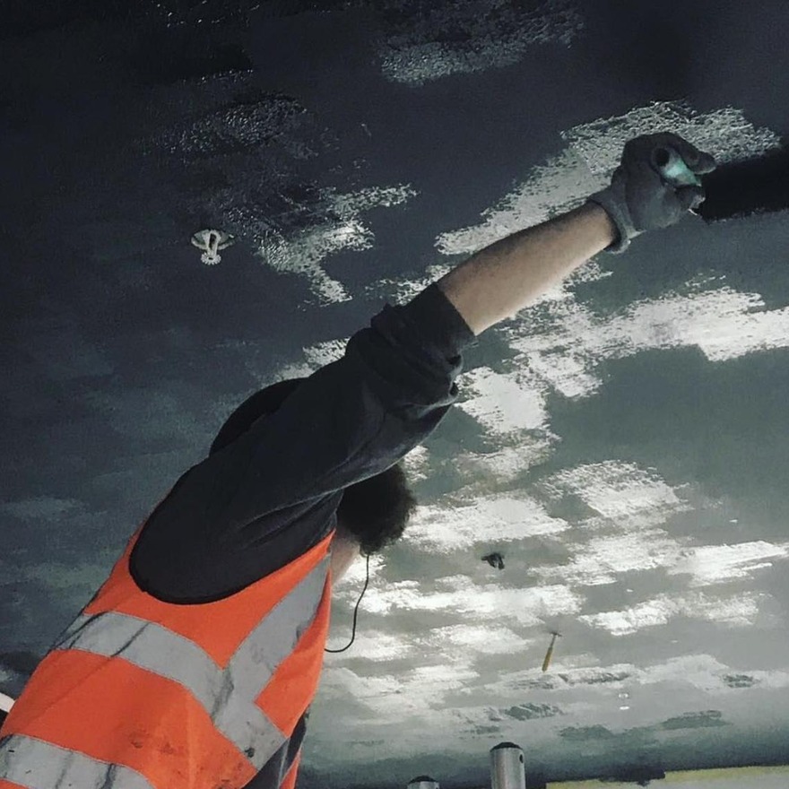 Bespoke Ceiling Finish, London Hotel